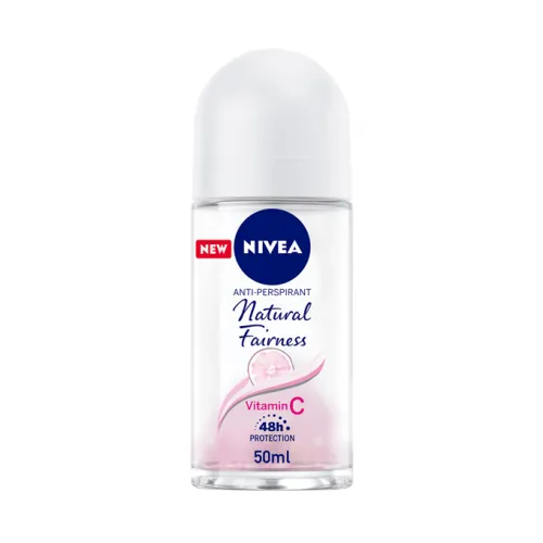 Nivea Natural Fairness Anti-Perspirant Deodorant Roll on - 50ml