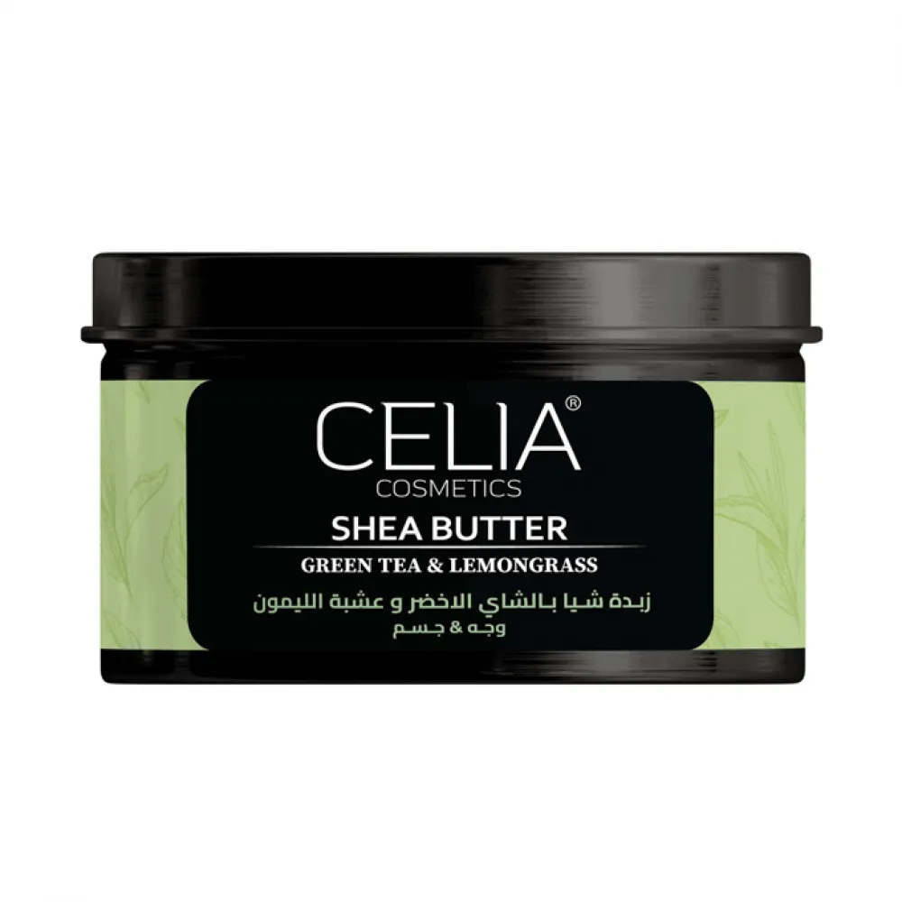 Celia Shea Butter Green Tea & Lemon Grass Face & Body - 300g