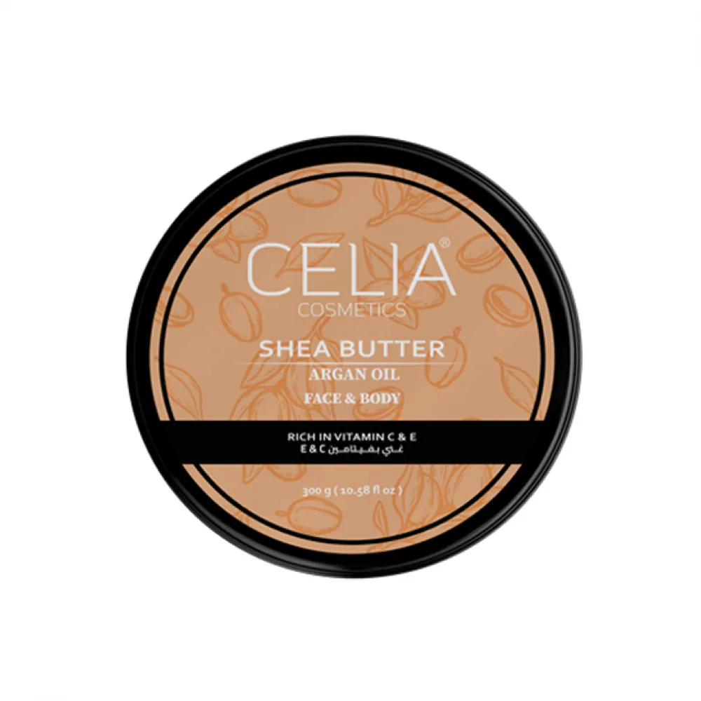 Celia Shea Butter with Argan Face & Body - 300g