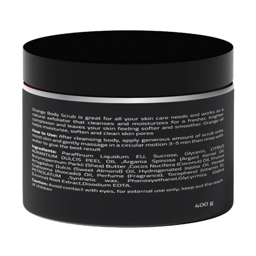 Celia Body Oil Sugar Scrub With Orange Blossom - 400gm