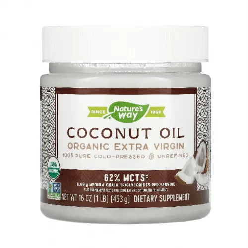 Nature's Way Organic Coconut Oil - 453g