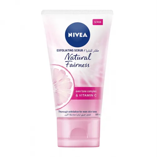 Nivea Natural Fairness Exfoliating Scrub - 100ml