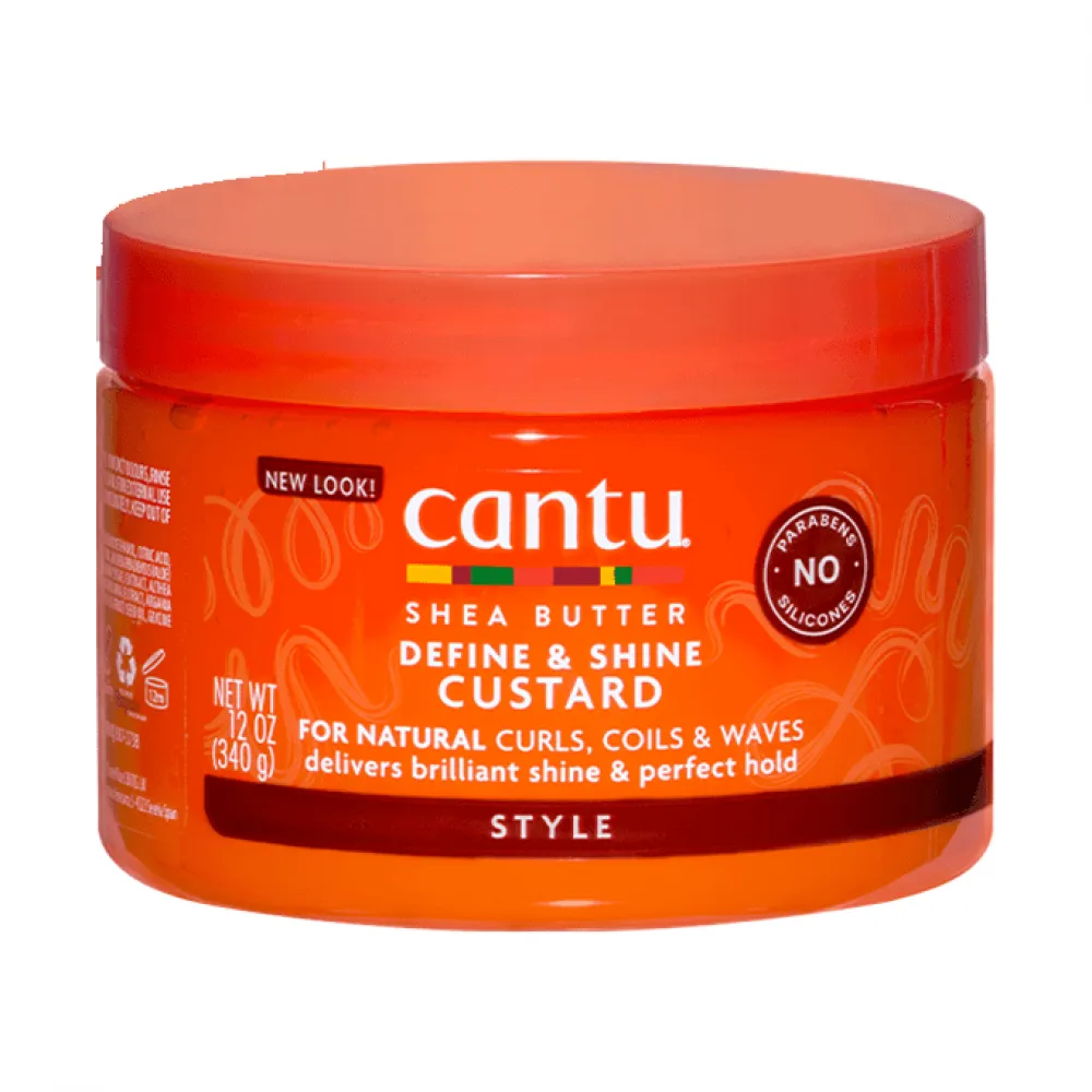 Cantu Shea Butter for Natural Hair Define & Shine Custard - 340g